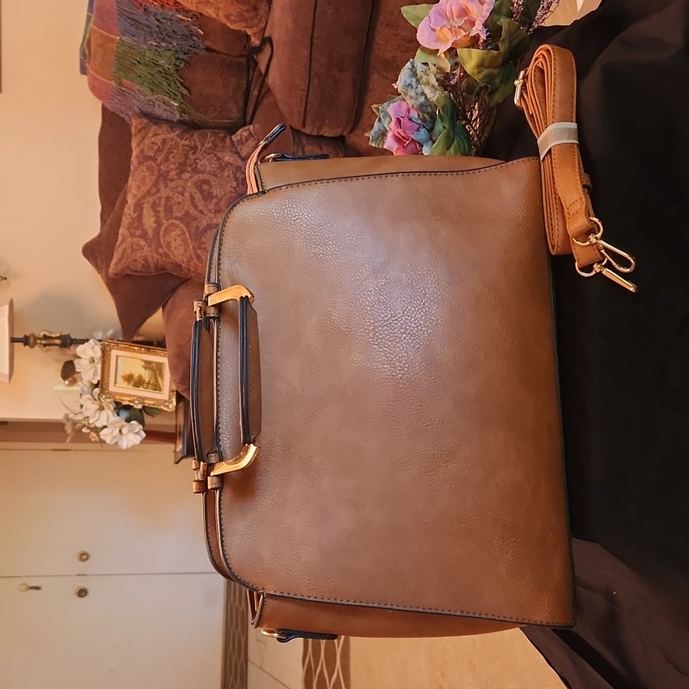 Beautiful carmal bag